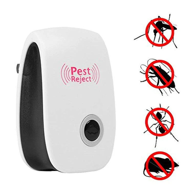 Ultrasonic Pest Repellent Device - Effective Mosquito, Insect, and Mouse Control