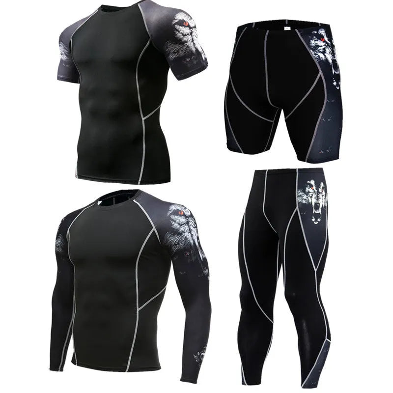 Quick-drying running suit in blue, made from milk silk and 90% polyester, available in multiple sizes and colours.
