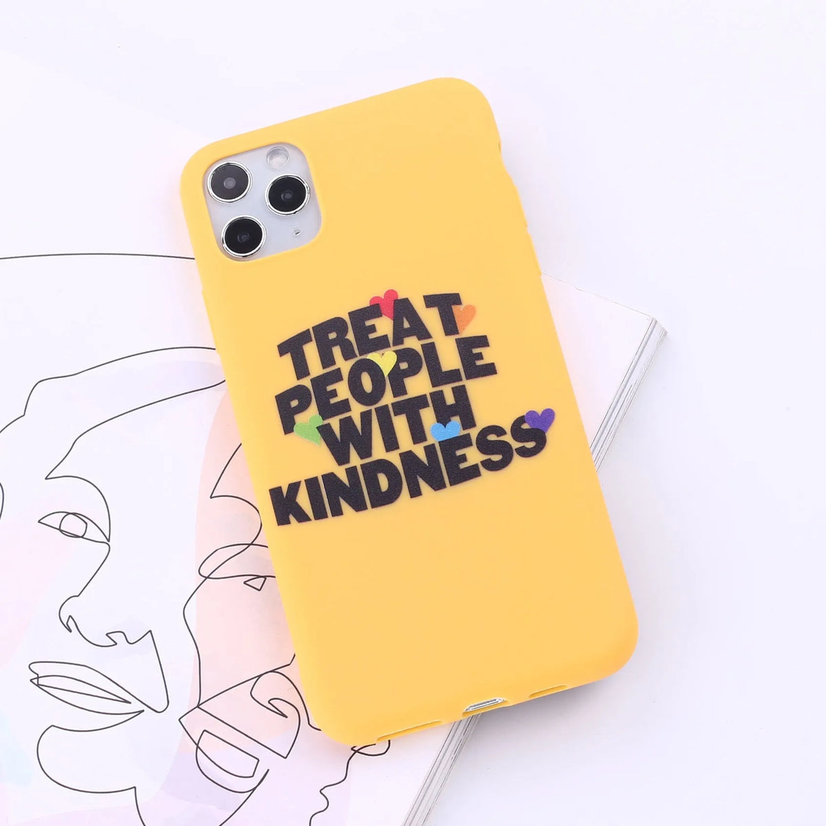 Printed TPU phone case with colourful design for iPhone and Samsung devices