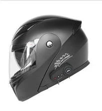 Premium Motorcycle Bluetooth Helmet with advanced features like Bluetooth connectivity, DOT/ECE safety certification, and comfortable, adjustable design.