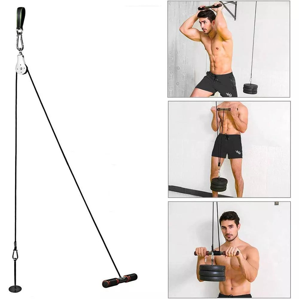 High Pull Jack Bar Tensioner Dumbbell for strength training with durable metal construction