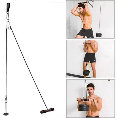 High Pull Jack Bar Tensioner Dumbbell for strength training with durable metal construction