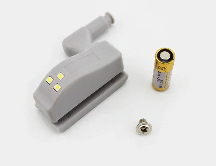 Sensor-activated LED cabinet lights for convenient, hands-free illumination of storage spaces