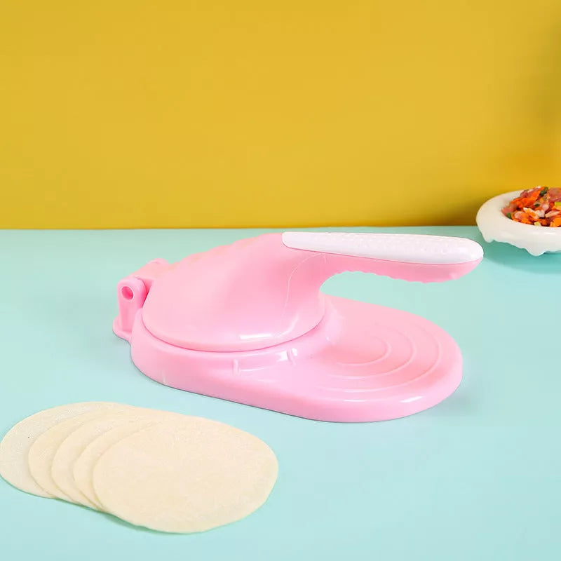 Pressure Dumpling Wrapper Maker in vibrant colors for efficient dumpling preparation