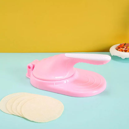 Pressure Dumpling Wrapper Maker in vibrant colors for efficient dumpling preparation
