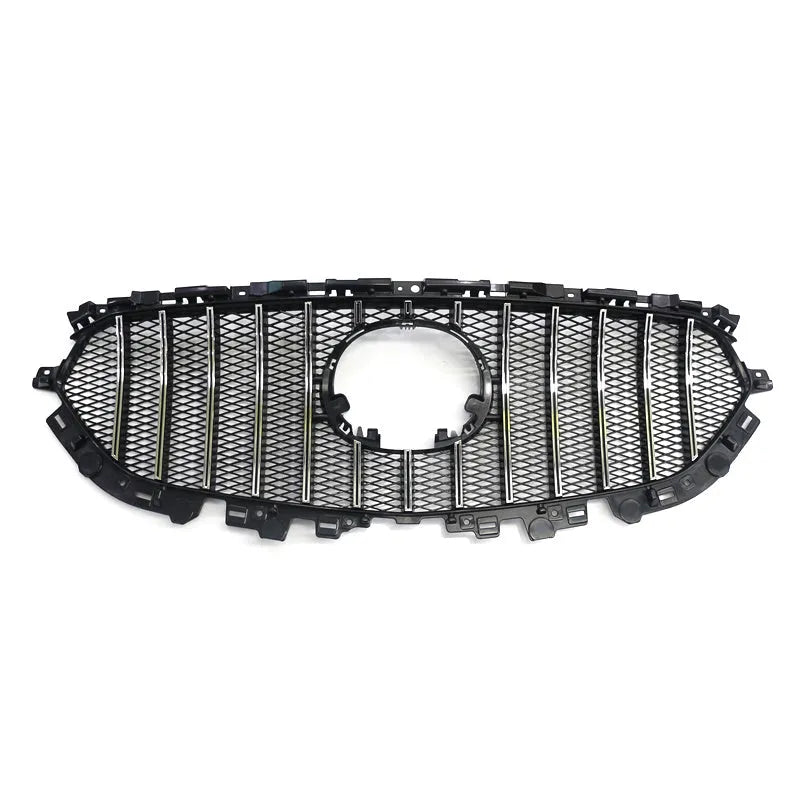 CX5 medium mesh modified GT sports air intake grille for second-generation Mazda CX5 in GT silver finish
