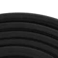 Black rubber sliding door seal for Toyota Hiace high roof van, 5 metres long, 8mm thickness