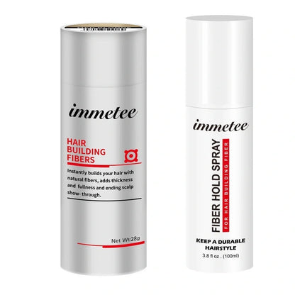 Volumizing Hair Fiber Powder - Natural Ingredients for Thinning Hair