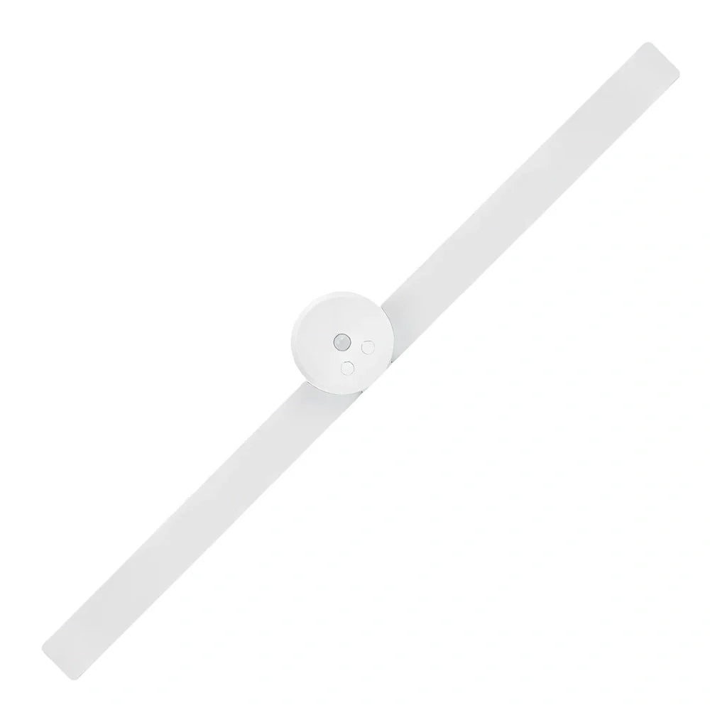 Foldable automatic sensor cabinet light with magnetic mount and adjustable brightness settings