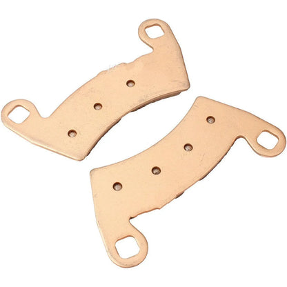 Sintered brake pad FA452 for Polaris ATV and UTV vehicles with corrosion-resistant construction