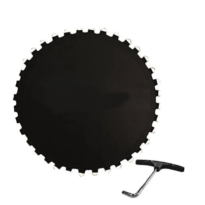 Round trampoline elastic bungee fabric with PP material, sizes 6FT to 16FT