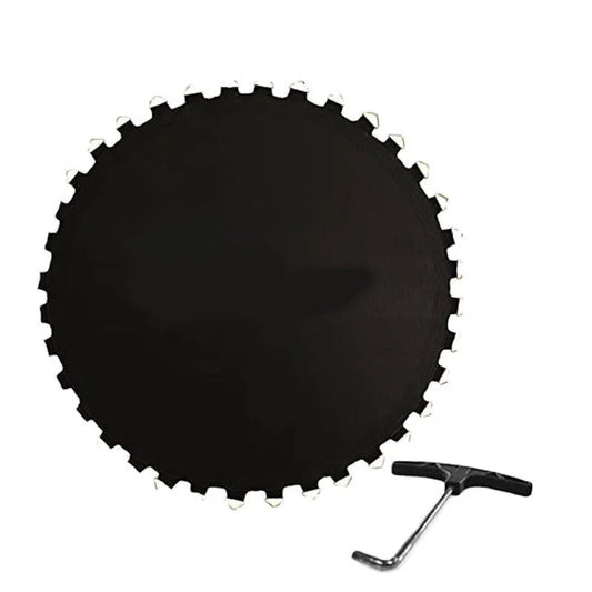 Round trampoline elastic bungee fabric with PP material, sizes 6FT to 16FT