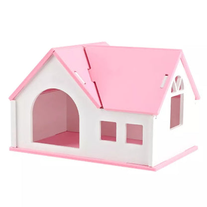 Colorful PVC hamster nest playhouse with ladder for pet exercise and fun