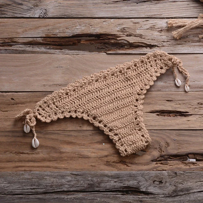 Two-piece bikini set in cotton-blend fabric with acrylic, showing jacket and pants in various colours like khaki and light blue