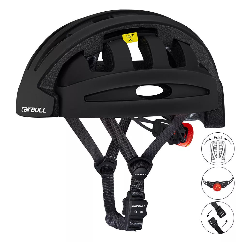 Cairbull FIND 2019 Folding Cycling Helmet in various colors with ventilation holes