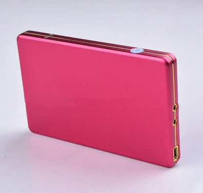 Ultra-thin 2.5 inch metal mobile hard disk with USB 2.0 or USB 3.0, 5400rpm, 8MB cache and indicator light in black, blue or rose red