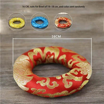 Harmonious Tibetan Singing Bowl - Copper Meditation Bowl with Vibrant, Soothing Tone