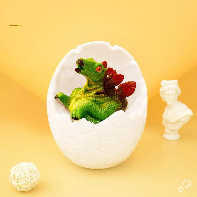 Touch 3D Dinosaur Night Light with customizable LED colors and USB power