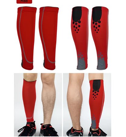 ZMHTDREAMHUNTER knitted sports leg sleeves in seven colours with 29-31cm calf compression