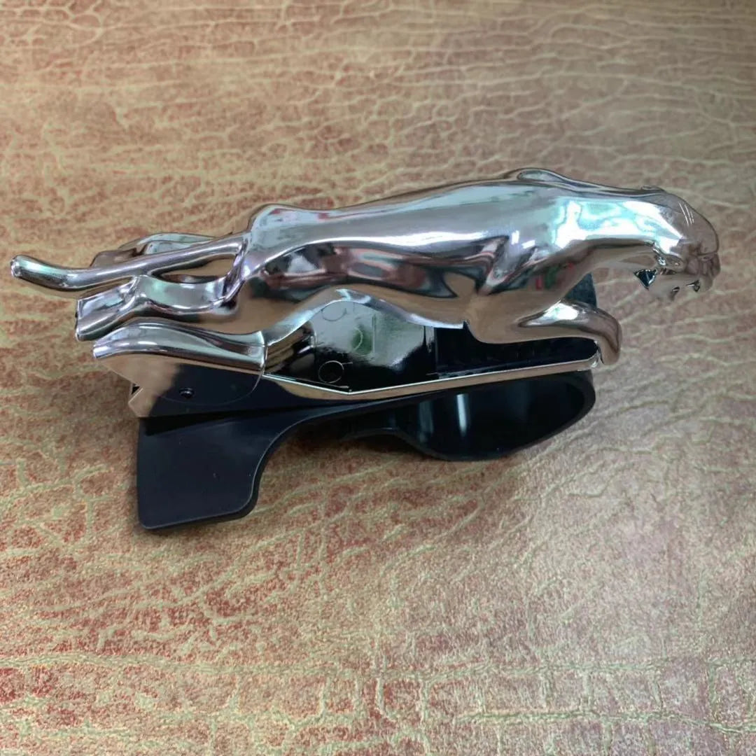 Car Leopard brand rotatable mobile phone holder in black, gold, and silver finishes