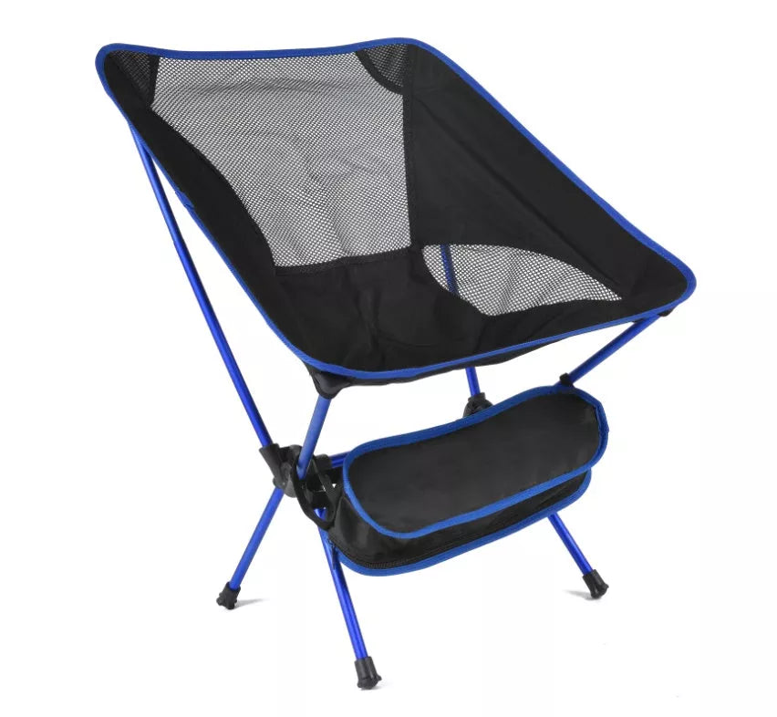 Ultra Light Portable Folding Chair in various colors for outdoor activities