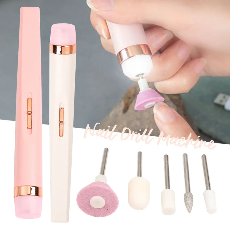 Cordless Electric Manicure & Pedicure Nail Grooming Tool Kit