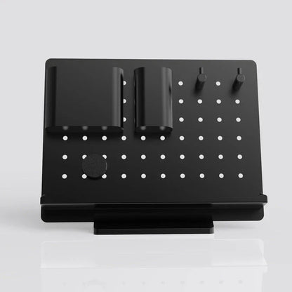 Fashionable Magnetic Desktop Organizer Rack - Sleek Storage Solution for Clutter-Free Workspace