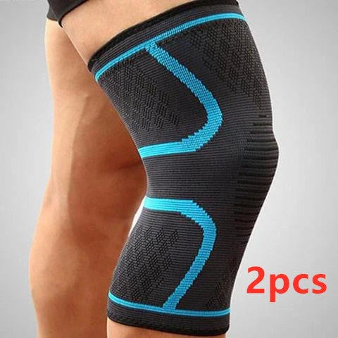 Breathable anti-slip knee support in various colors and sizes