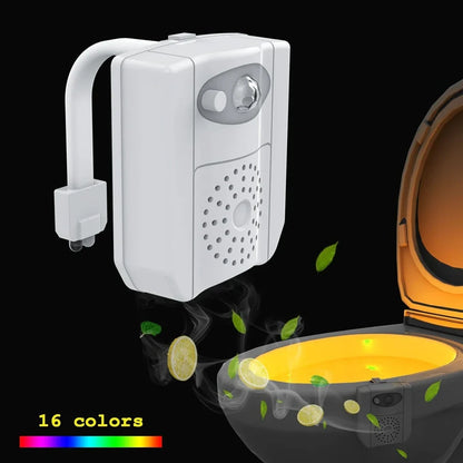 White bathroom LED lamp with UV anti-virus technology and ABS shade operating at 5V