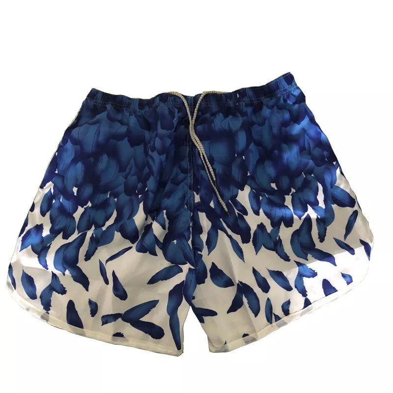 Summer beach casual shorts in various colors and sizes, made from quick-dry polyester fiber
