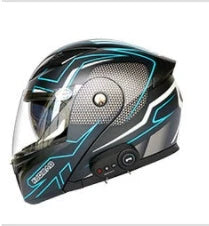 Premium Motorcycle Bluetooth Helmet with advanced features like Bluetooth connectivity, DOT/ECE safety certification, and comfortable, adjustable design.