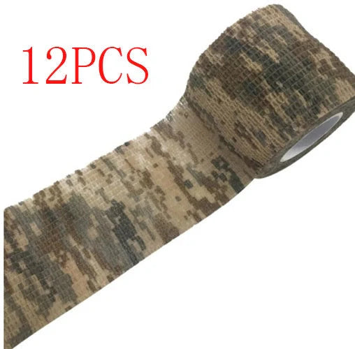 Camouflage Non-woven Elastic Bandage with self-adhesive feature for secure wound coverage