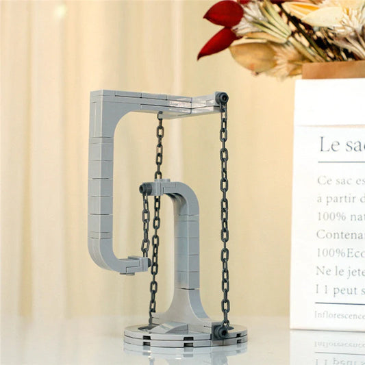 Anti-gravity Tension Balance Building Blocks in grey, defying gravity with creative play