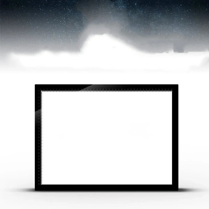 A4 USB Copying Translucent Drawing Board with adjustable brightness for artists