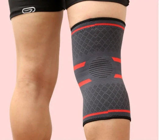 Breathable anti-slip knee support in various colors and sizes