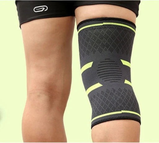 Breathable anti-slip knee support in various colors and sizes