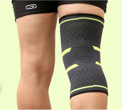 Breathable anti-slip knee support in various colors and sizes