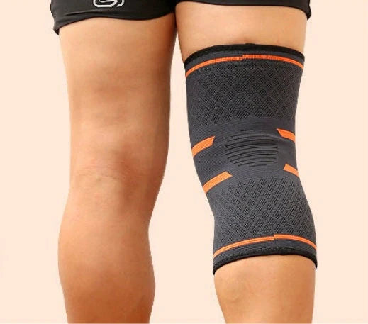 Breathable anti-slip knee support in various colors and sizes