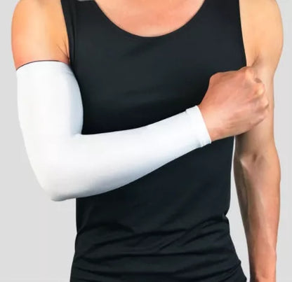 Breathable quick dry UV protection running arm sleeves for sports in various colors