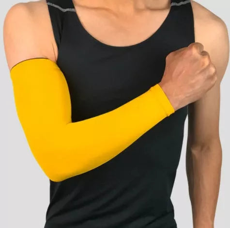 Breathable quick dry UV protection running arm sleeves for sports in various colors