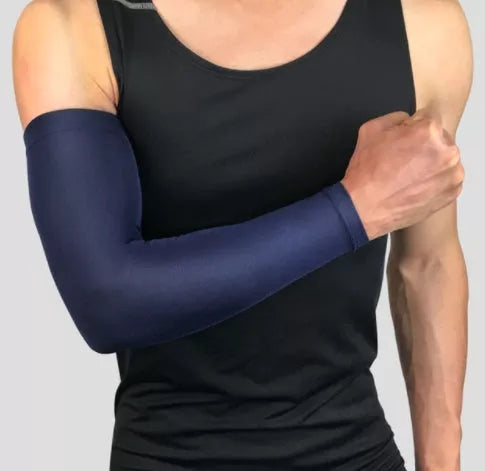 Breathable quick dry UV protection running arm sleeves for sports in various colors