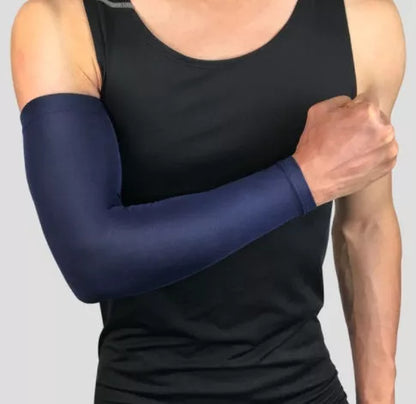 Breathable quick dry UV protection running arm sleeves for sports in various colors