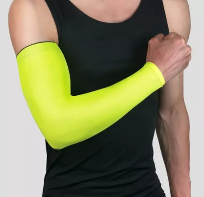 Breathable quick dry UV protection running arm sleeves for sports in various colors