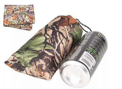 Jungle camouflage raincoat for outdoor hiking and climbing, lightweight and water-resistant