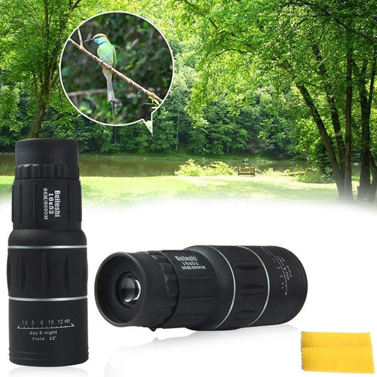 16 x 52 Dual Focus Telescope with high-definition clarity and waterproof features