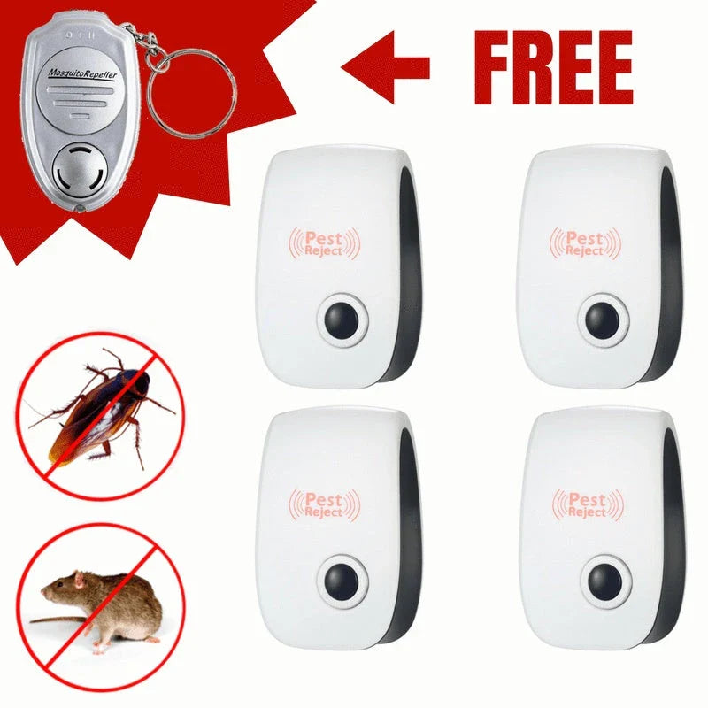 Ultrasonic Pest Repellent Device - Effective Mosquito, Insect, and Mouse Control