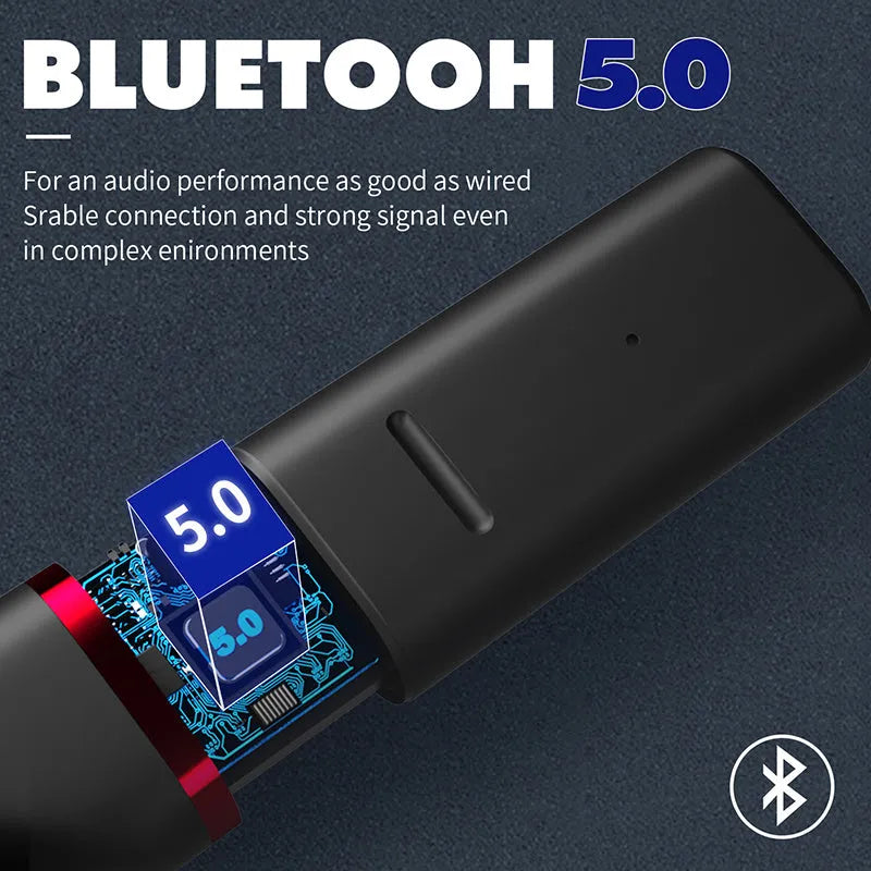 VV1 Bluetooth Earphone with 50mAh battery and 400mAh charging case for 5-8 hours playtime and 7-10 day standby using Jerry solution V5.0 Bluetooth technology available in black or white