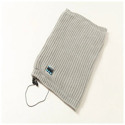 Knit Pullover Wireless Bluetooth Scarf in multiple colors with intuitive controls