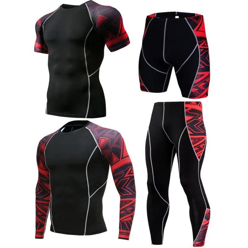 Quick-drying running suit in blue, made from milk silk and 90% polyester, available in multiple sizes and colours.