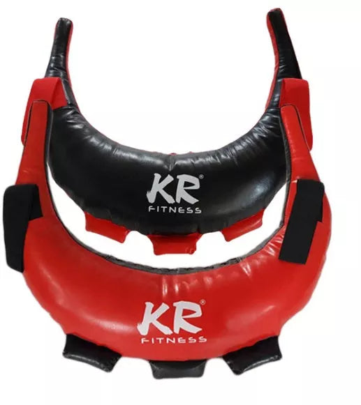 Adjustable weight PU boxing training sandbag in red and black color options
